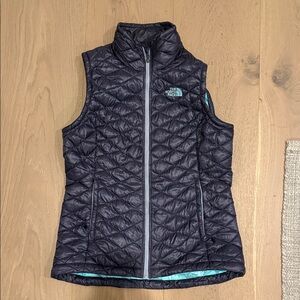 The North Face Navy Quilted Vest